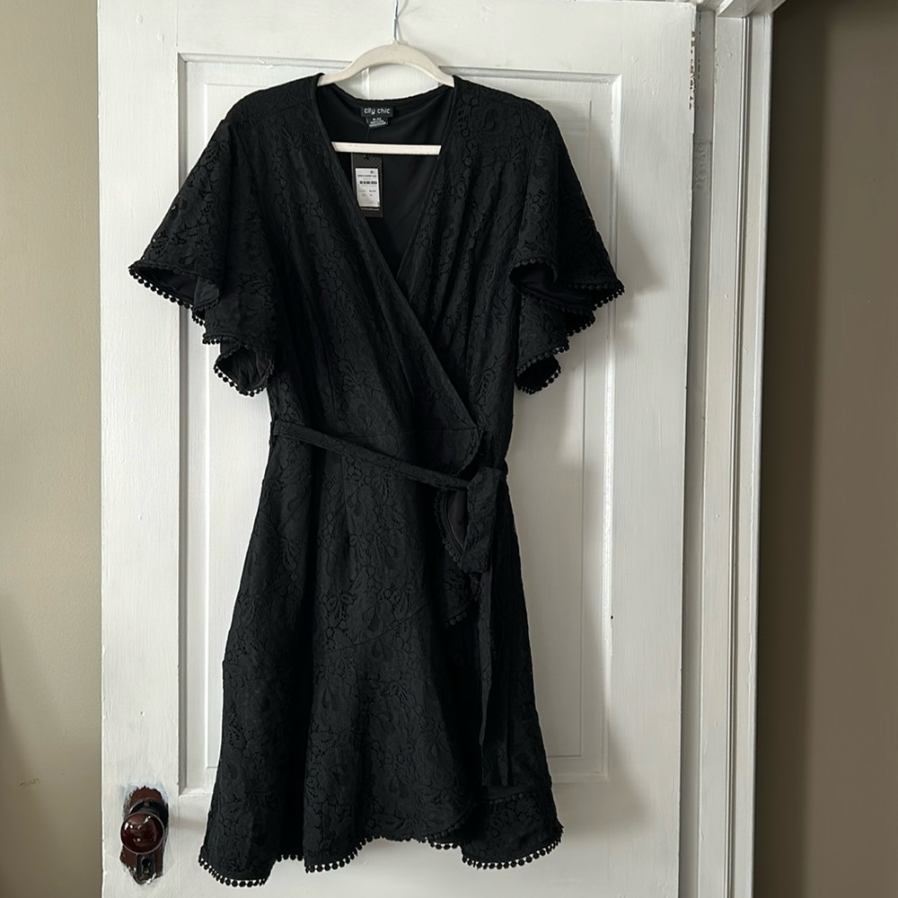 NWT black tie dress!